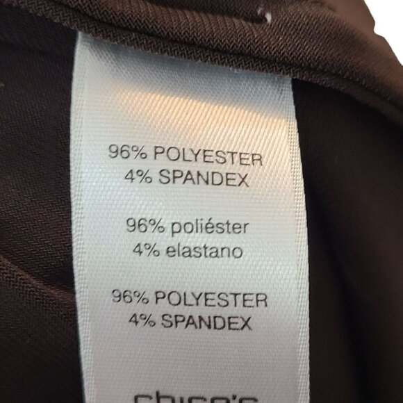 Chico's Women's Long Sleeve Cardigan Brown Size 3 - Picture 11 of 11